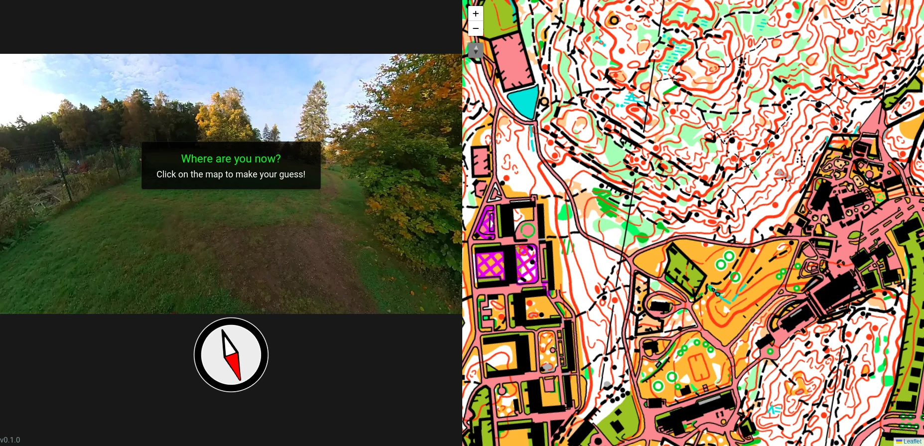 Screenshot of O-VideoMap